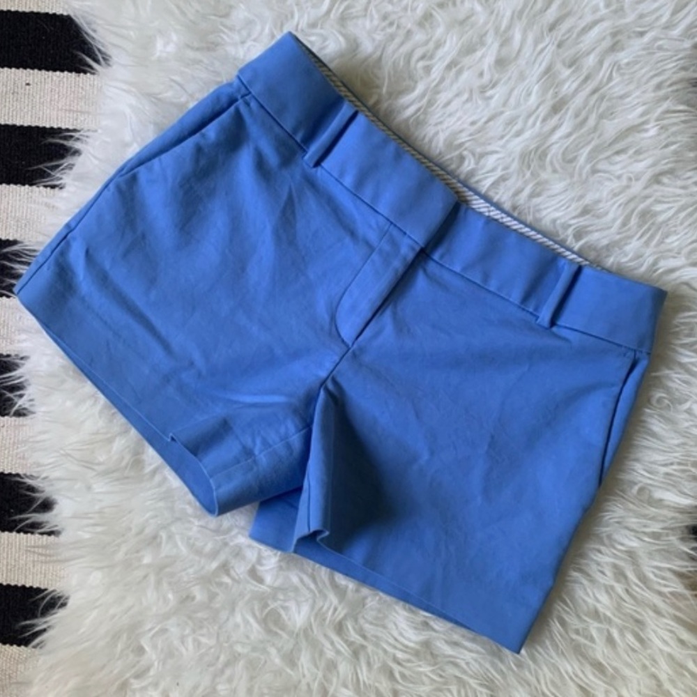 Ann Taylor Loft baby blue riviera shorts